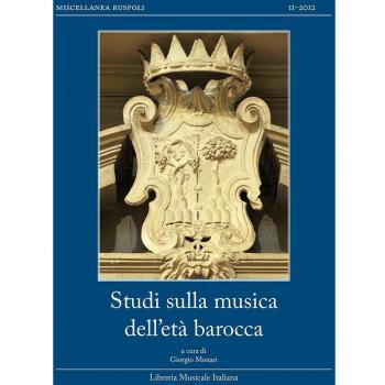 Studi sulla musica dell'etÃ  barocca
