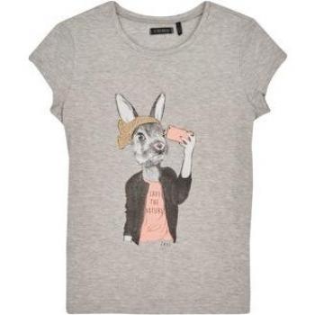 T-Shirt Infantil Ikks XW10432 Manga Curta