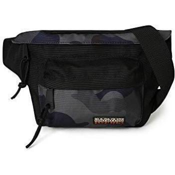 Napapijri HAN WB RE Print Slingbag, 40 cm – Schwarze Camouflage (Fv4)