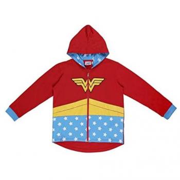 Sudadera Roja con Capucha para Niño Wonder Woman