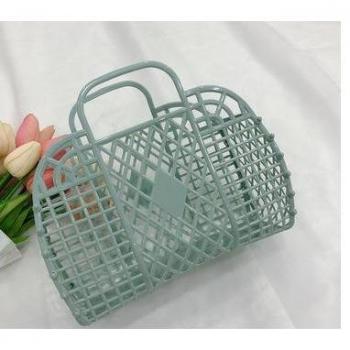 Hollowed Out Grid Bag