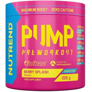 Nutrend Pump 225 Gr Berry Preworkout