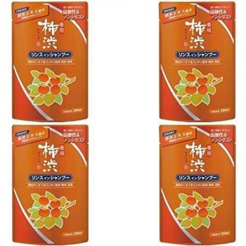 Kumano Yushi Shampoo Hidratante Miel de Caqui Medicado Shibu 350 ml