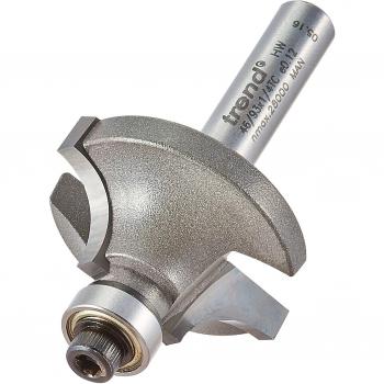 Trend Bearing Guided Ovolo Router Cutter 28mm 12.7mm 1/4