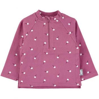 Camicia da bagno a maniche lunghe Sterntaler fiori viola