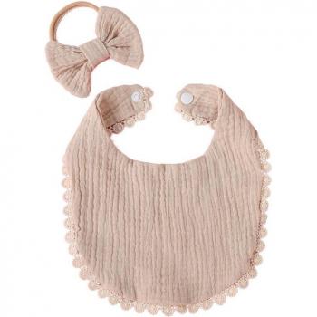 Kit de bavette pour bébé fille