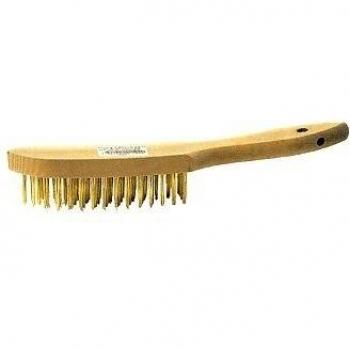 Brosse métallique Sofop 4 rangs inox