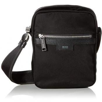 BOSS Herren Meridian_s Zip 19sr Messenger Bag Schwarz