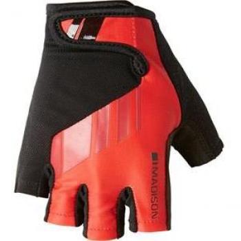 Hot Ember Men's Peloton Mitts – Red, Small