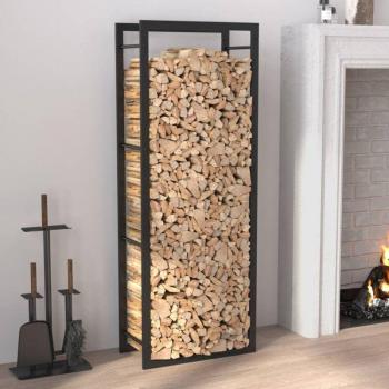 Trémie à bois de chauffage noire matte Prolenta Premium