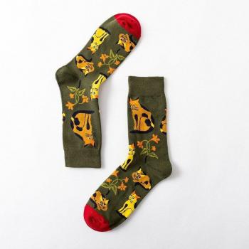 Harajuku Blumen Socken
