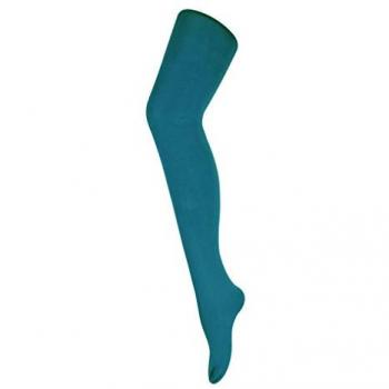 Teal 80 Denier Opaque Winter Fashion Tights for Women