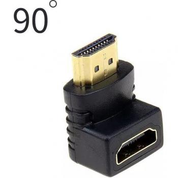 Adaptador HDMI 90 Grados, Convertidor Macho a Hembra para Conexión 1080P en PS4