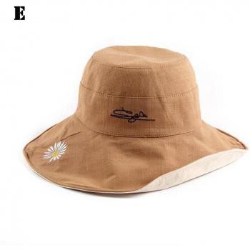 Sombrero reversible de protección solar para mujer