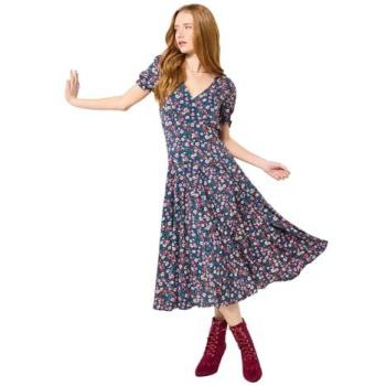 Robe Joe Browns Petite Imprimé Floral Bleu
