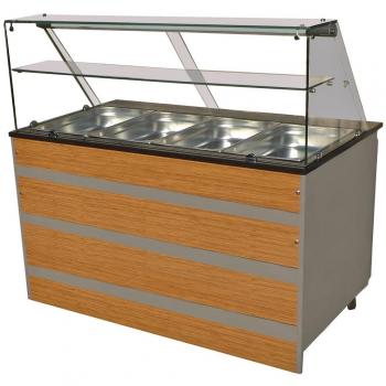 CombiSteel Glass Top Refrigerated Buffet