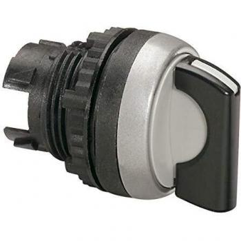 Bouton à manette non lumineux Osmoz 45° noir