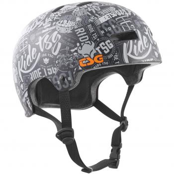 TSG Evolution Graphic Design STICKERBOMB Casque Bowl Adulte Unisexe, Multicolor, S/M (54-56cm)