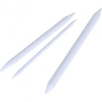 Pastel Noir Graphique – Kit Tampon et Stylo Blanc