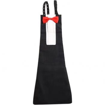 Couche ajustable pour animaux de compagnie, lavable, avec nœud papillon