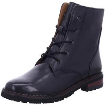 Everybody Damen Stiefelette Schwarz mit Blockabsatz