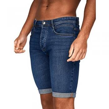 Tadcaster Mid-Wash Denim Shorts (Crosshatch) – Men’s 38
