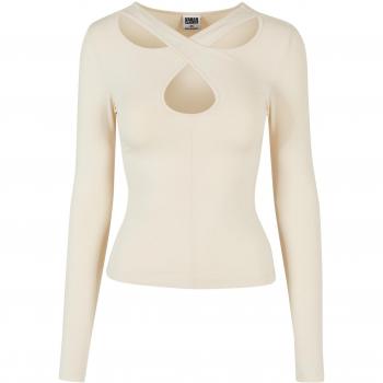Maglietta Urbana Femminile Long Sleeve con Motivo Incrocio