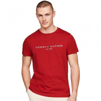 Tommy Hilfiger T-Shirt Logo MW0MW11797 Rot Regular Fit S male