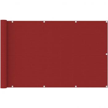 VidaXL Toldo para balcón HDPE 120x600 cm Color Blanco