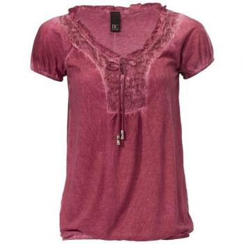 Heine Unifarbenes V-Shirt