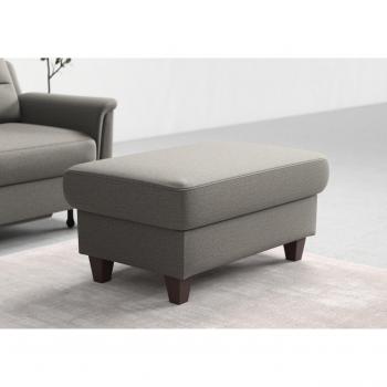 Hocker Farö von SIT & MORE: Stauraum + Federkern, Naturfurnier