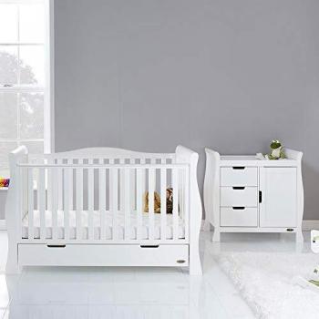 Obaby Stamford Luxe Sleigh 2 Piece Room Set