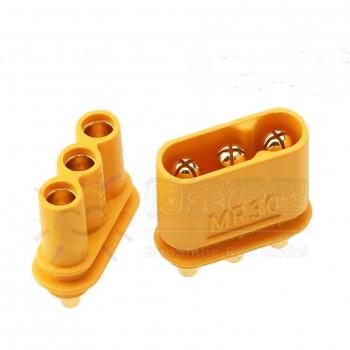 Amass 20Pares MR30PB Reversible con Conector Hembra 3-Core