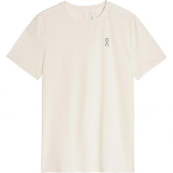 Camiseta On Core hombre manga corta blanco perla