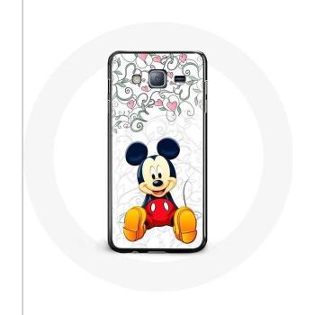 Mickey Mouse Hearts and Flowers Case for Galaxy J5