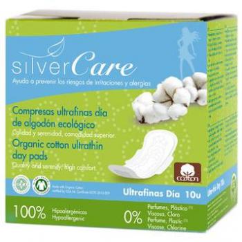 Serviettes Hygiéniques Ultra-Fines Jour Coton Bio 10 Unités