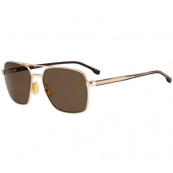 Hugo Boss Herren Aviator Sonnenbrille 1045/S/IT Gold Braun