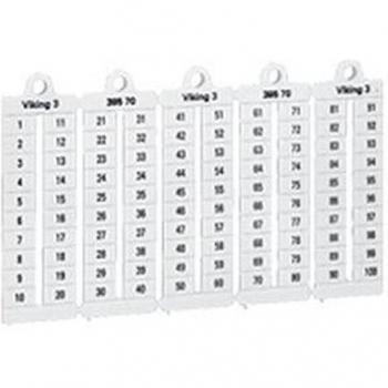 Piastra Legrand 39523 Numeri 301-400