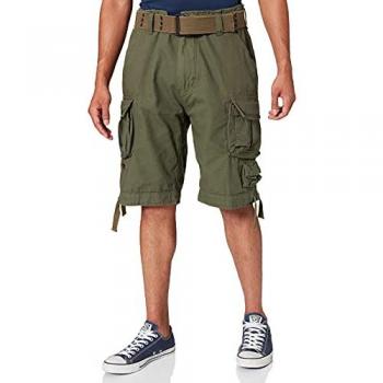 Pantaloncini Uomo Brandit Gladiator Vintage Shorts Oliv 2001/1 L