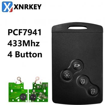 Remota Multifunción XNRKEY 433 MHz para Renault Megane 3