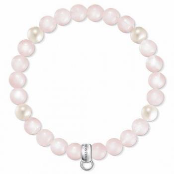 Pulsera Elegante Rosa de Plata Thomas Sabo