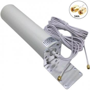 Antena 4G LTE para módem con conector CRC9 y cable de 5m