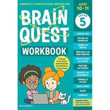 Brain Quest Workbook: 5th Grade (Revised Edition) (Brain Quest Workbooks)