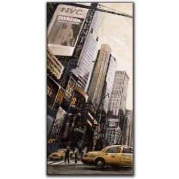 Artopweb EC02046 – Sculpture murale Bois « Times Square »