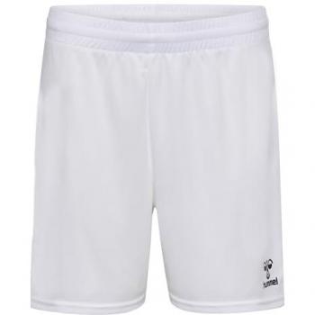 Shorts unisex Hummel Essential bianchi per bambini