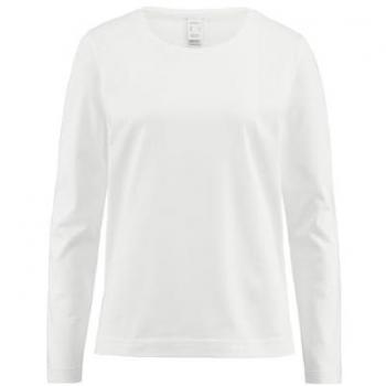 Damen Schlaf-T-Shirt Relaxed in Weiß, Bio-Baumwolle, Größe 44 – hessnatur Pure Cotton