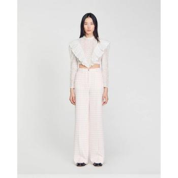 Sandro Lian Light Pink Flare Pants (38/6)