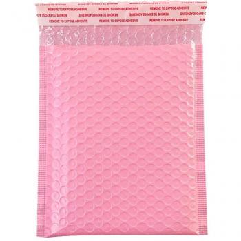 Self‑Seal Pink Bubble Mailing Bags – 50 Pack