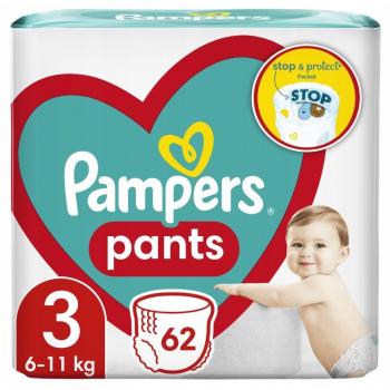 Pampers Pantalons Taille 3 62 unités 6-11 kg