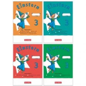 Einstern Mathematik 03. Themenhefte 1-4. Diagnoseheft und Kartonbeilagen im Paket